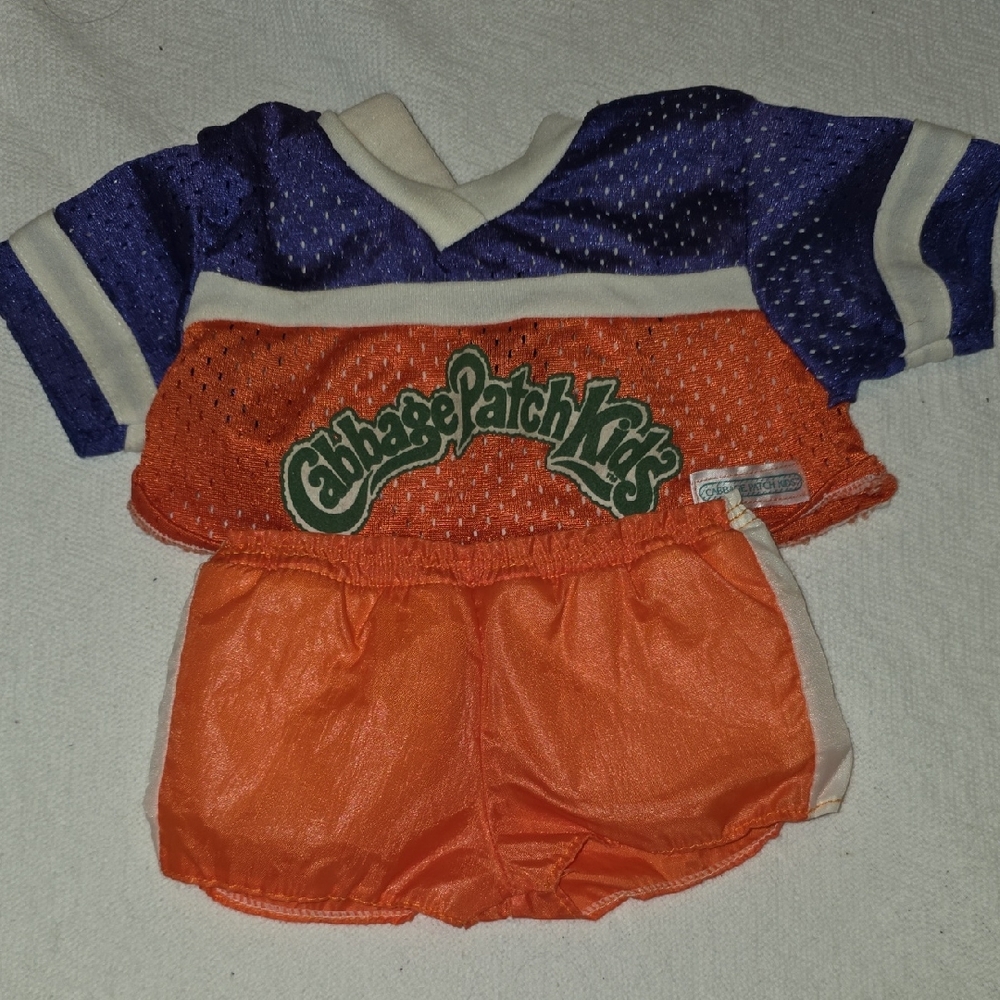 Reserved Ladypink Cabbage Patch Kids Orange and Purple Outfit